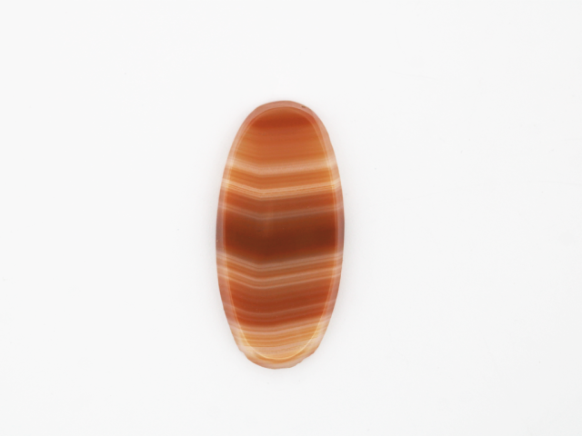 Agate rubanée ovale...