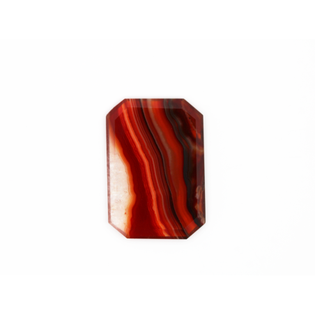 Agate rubanée plaquette R.P.C 19x13mm 5.30cts