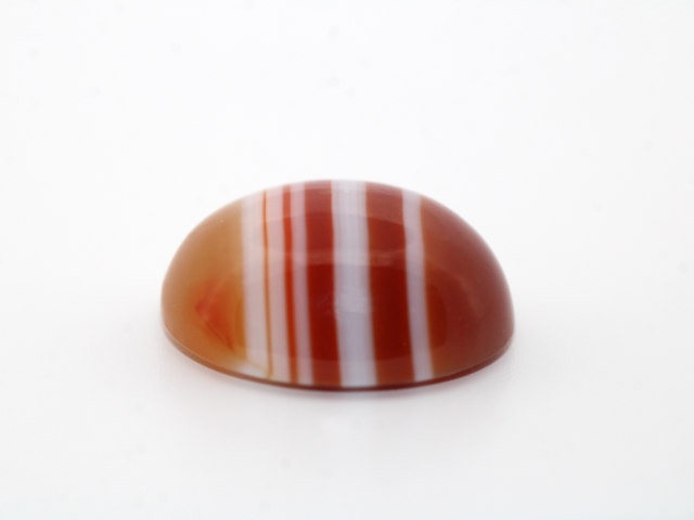 Agate rubanée cabochon...