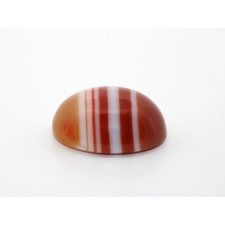 Agate rubanée cabochon ovale 15x13mm 8.86cts