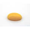 Agate jaune ovale cabochon 16x10mm 6.62cts