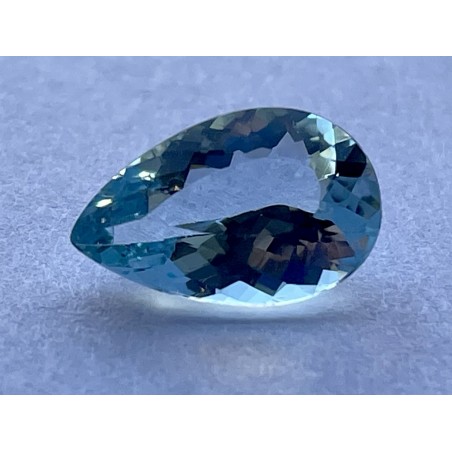 Aigue-Marine Poire 10.7x7mm 1.51ct