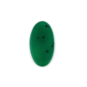 Agate verte ovale 32.5x17.7mm 15.77cts
