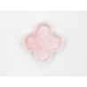 Quartz rose trèfle 14.2mm 3.38cts