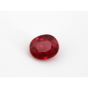 Rubis fin ovale 5.4x4.6mm 0.54cts