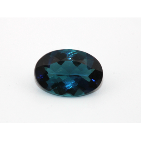 Tourmaline indicolite ovale 7.7x5.4mm 0.88cts