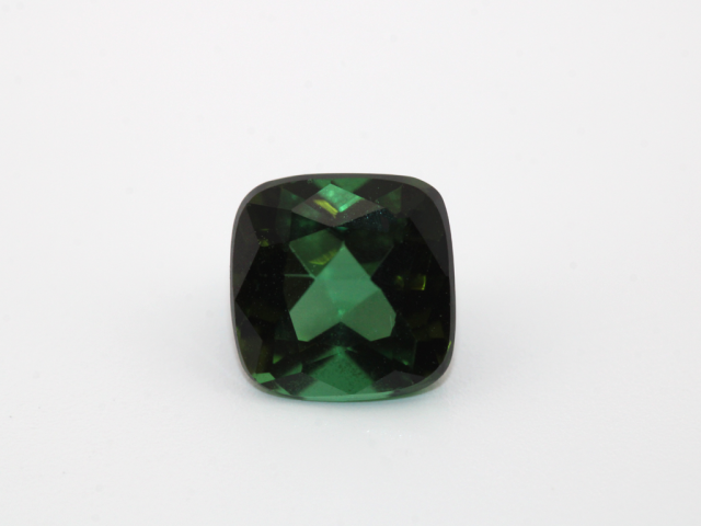 Tourmaline verte coussin...