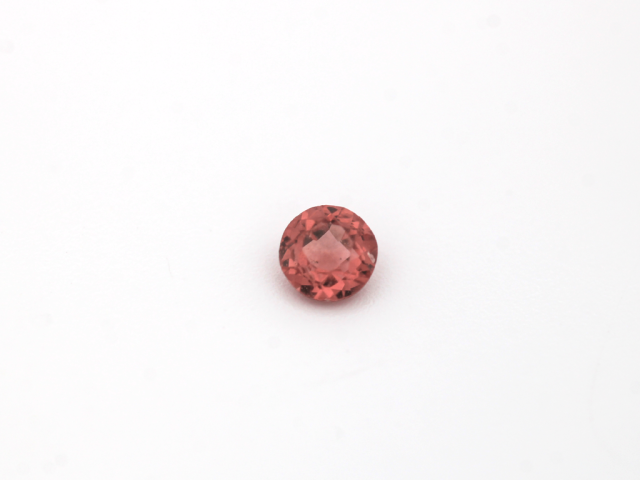 Topaze ronde rose 3mm 0.08ct
