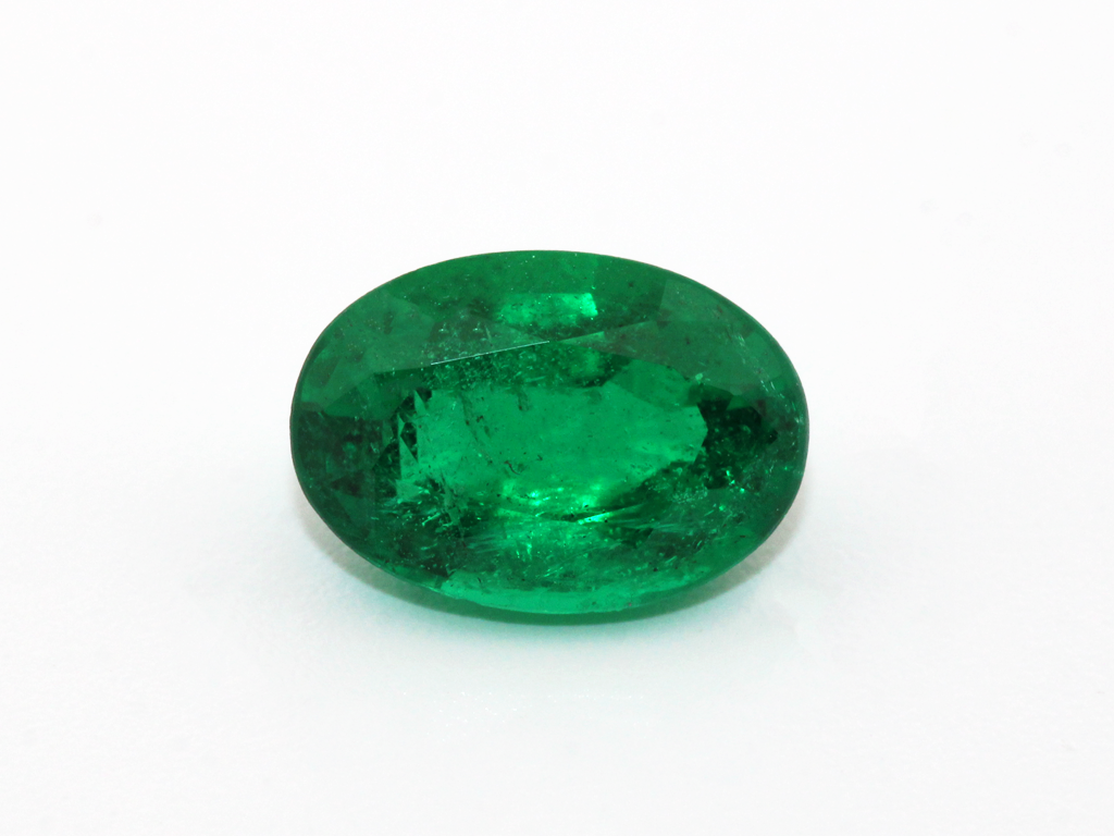 Emeraude fine ovale 6.5x4.5mm 0.58ct