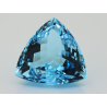 Topaze swiss blue fine traitée troidia 20x20x20mm 31.69cts