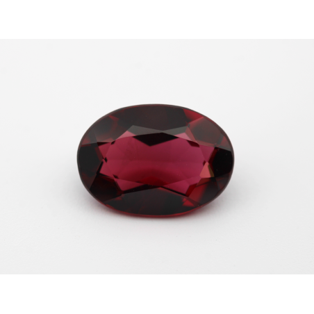 Grenat rhodolite ovale 10.7x7.7mm 2.94cts