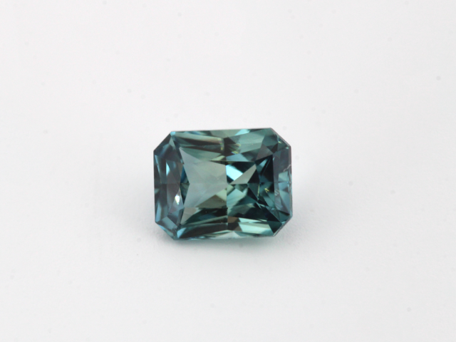Saphir fin teal RPC 5x4mm...