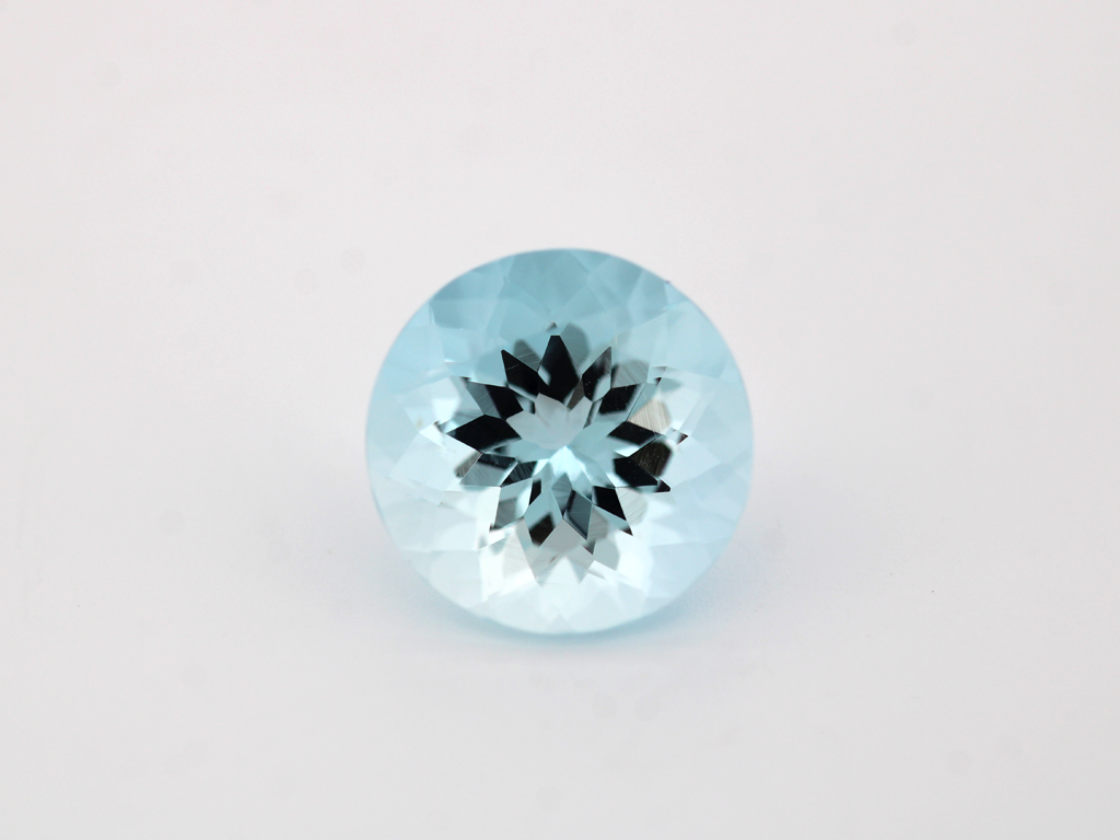 Aigue-Marine ronde 10mm 3.43ct
