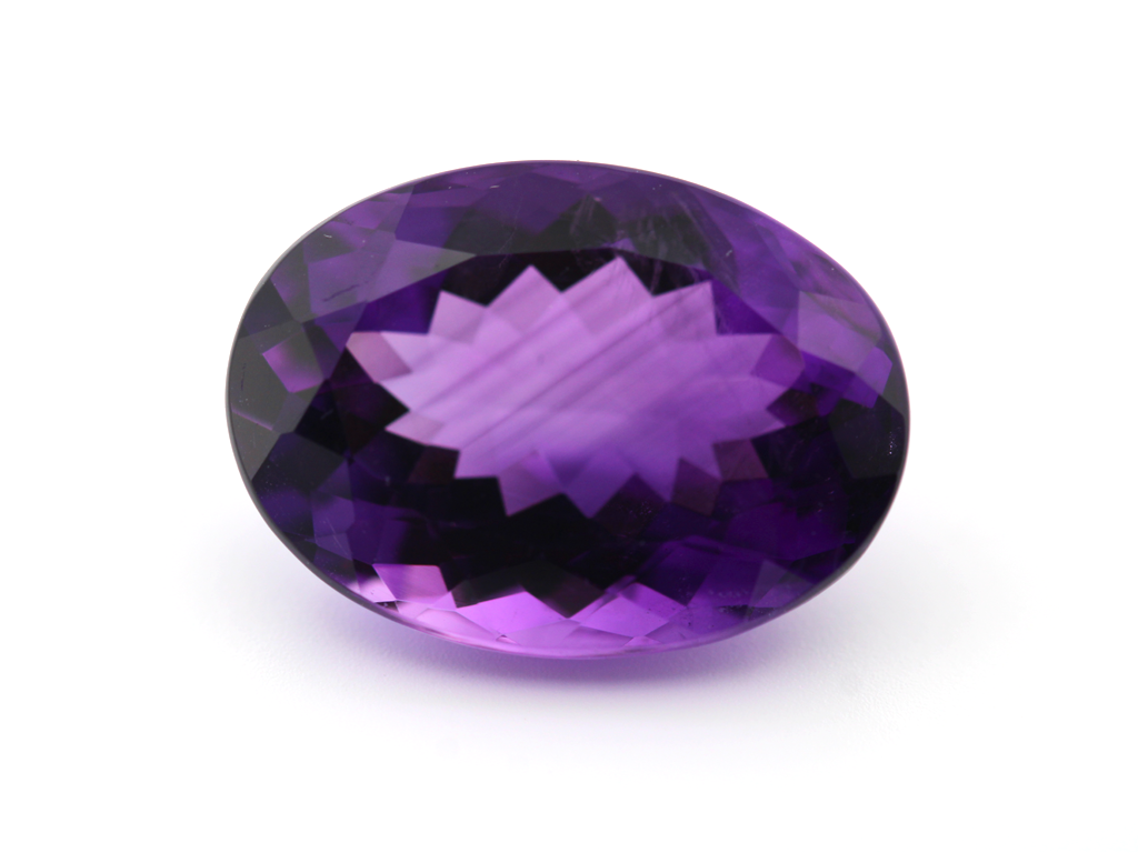 Améthyste fine ovale 19x13.5mm 14.70cts
