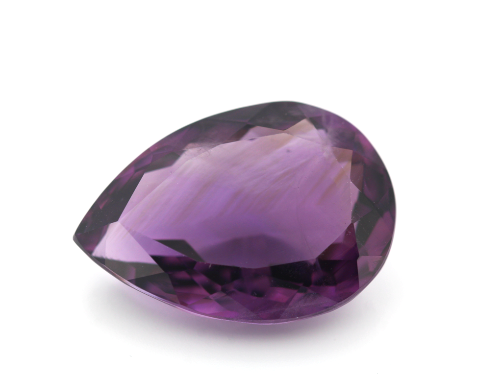 Améthyste fine poire 23x16mm 19.71cts