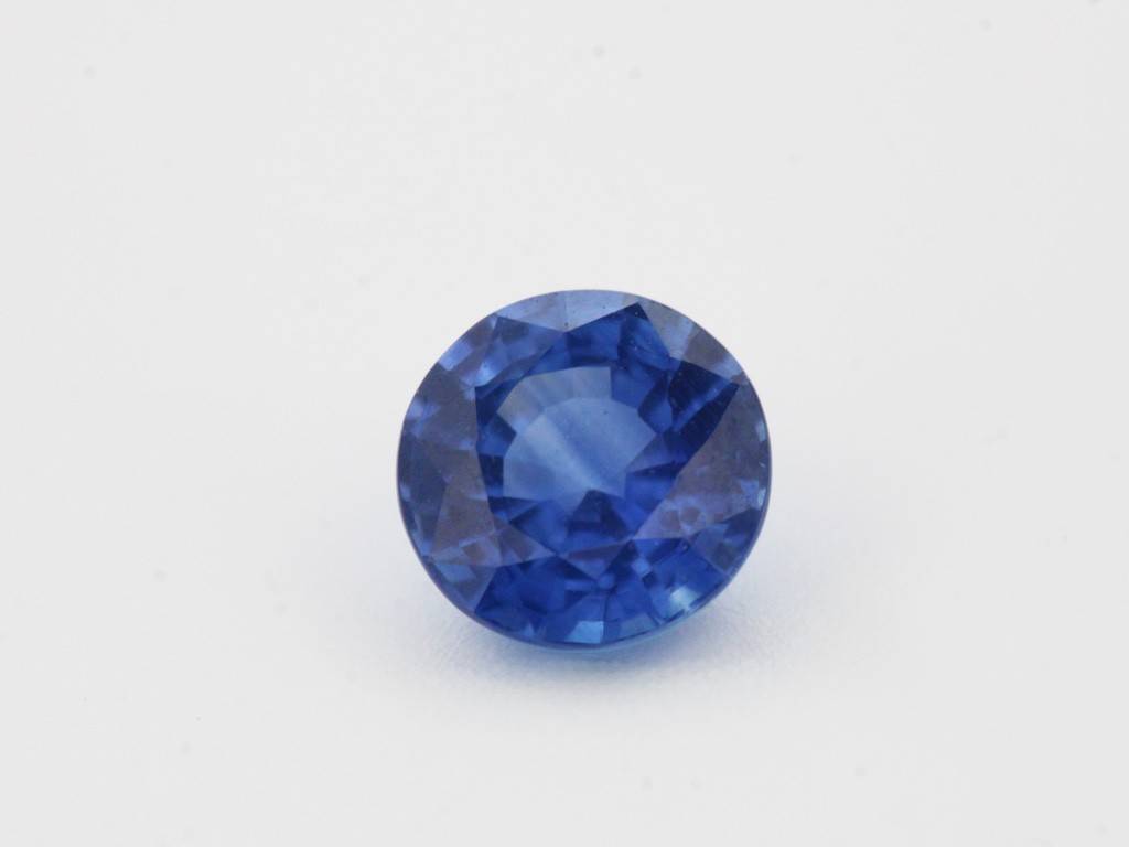 Saphir fin Rond 5mm 0.66 Ct