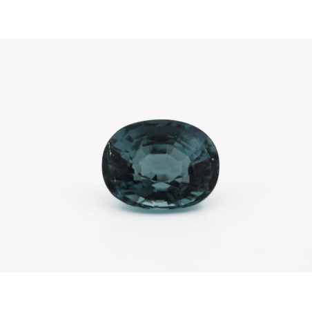 Tourmaline bleue ovale 8.6x6.7mm 2ct