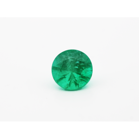 Emeraude fine ronde 5mm 0.43ct