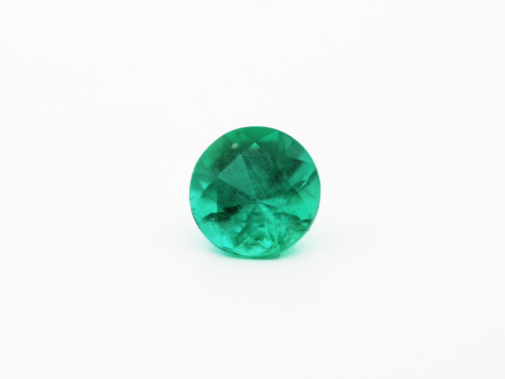 Emeraude fine ronde 5mm 0.45ct