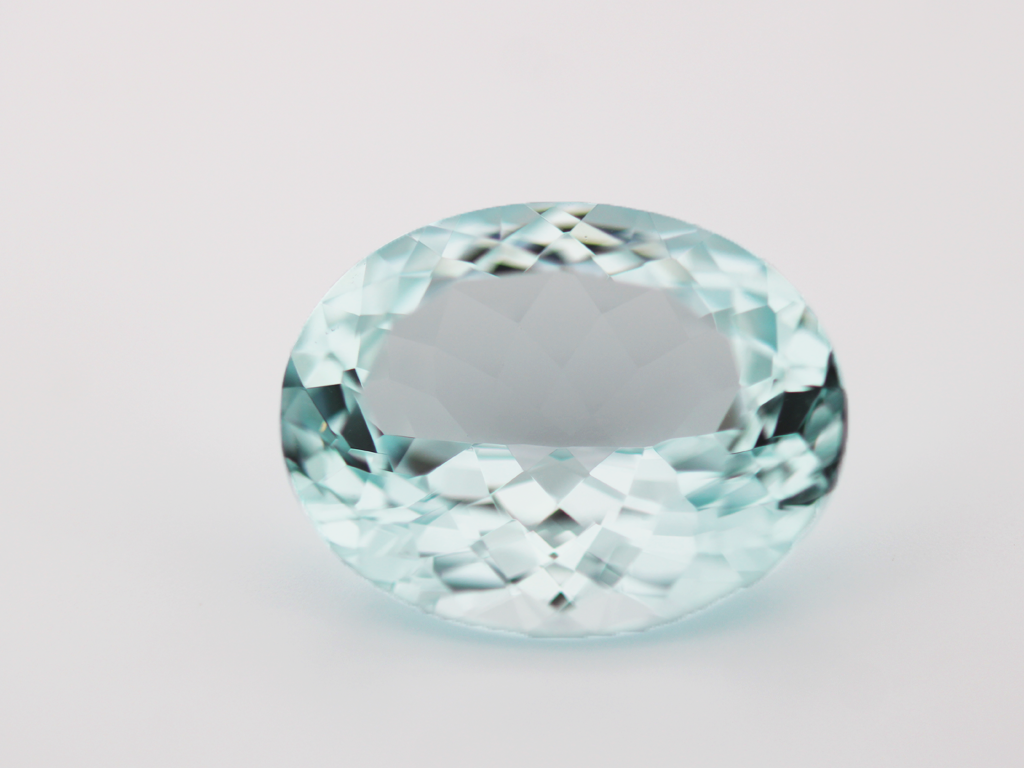 Aigue marine ovale 20x16mm 17.54ct