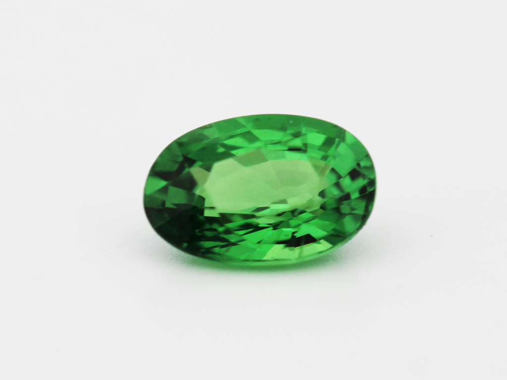 Tsavorite ovale 6x4mm 0.53ct