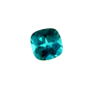 Tourmaline fine carré coussin 4.5x4.5mm 0.40ct
