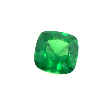 Tsavorite fine carré coussin 4.5x4.5mm 0.39ct