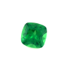 Tsavorite fine carré coussin 4.5x4.5mm 0.44ct