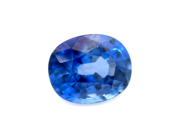 Saphir fin ovale 6x5mm 0.95ct