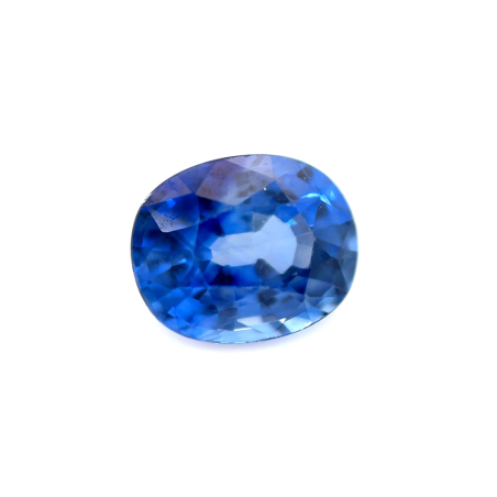 Saphir fin ovale 6x5mm 0.95ct