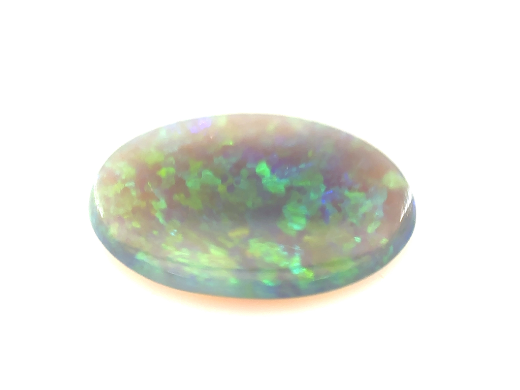 Opale irisée ovale 11x9mm 1.17ct