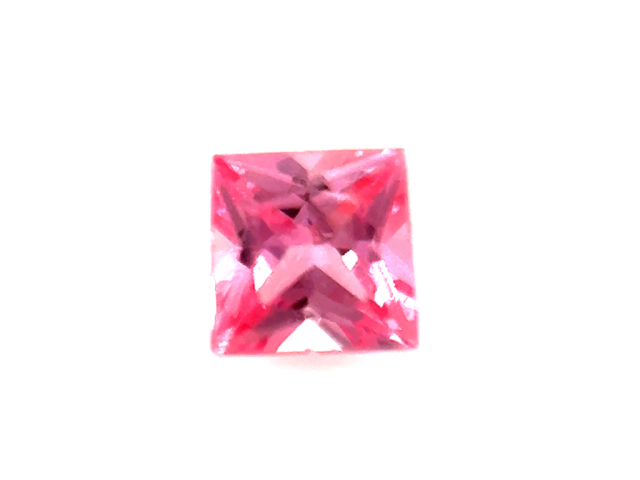 Saphir rose 2.8x2.8mm 0.16ct