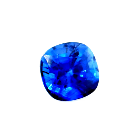 Saphir fin coussin 4.5x4.5mm 0.54ct