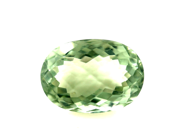 Prasiolite ovale 18x13mm...