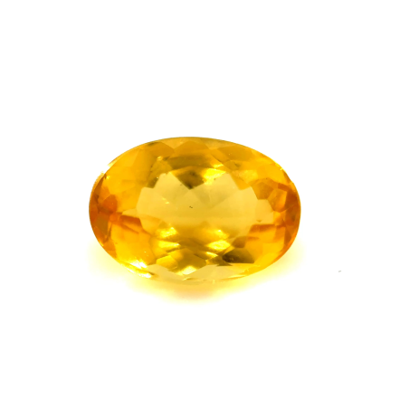 Béryl jaune ovale 9.8x6.9mm 2.30ct