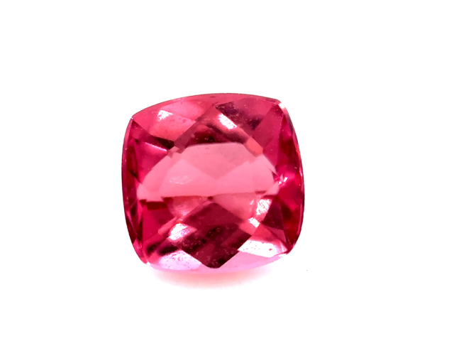 Tourmaline rose coussin...