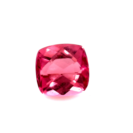 Tourmaline rose coussin 4.5x4.5mm 0.50ct