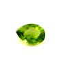Péridot poire 11.5x8.5mm 3.44ct