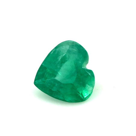 Emeraude Coeur 5x5mm 0.62ct