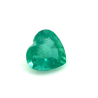 Emeraude fine coeur 5x5mm 0.64ct