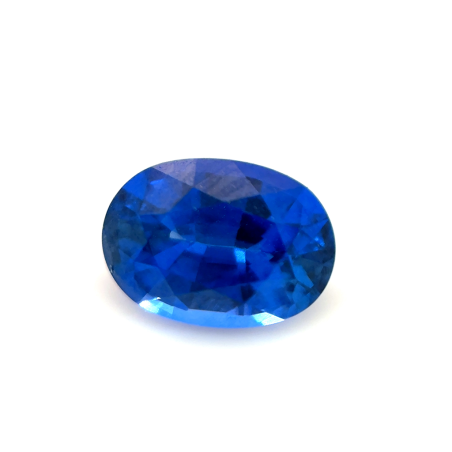 Saphir fin Ceylan ovale 7x5mm 1.075ct