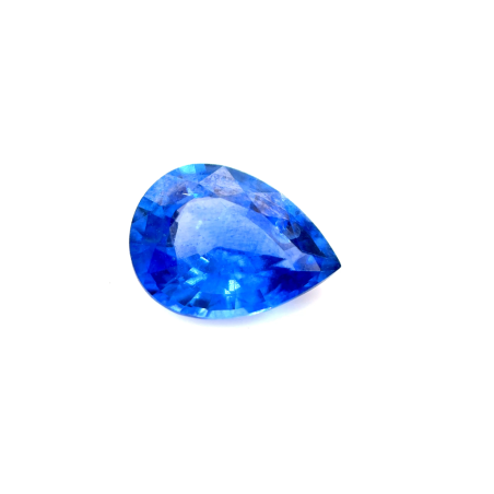 Saphir fin poire 8x6mm 1.24ct
