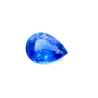 Saphir fin poire 8x6mm 1.24ct