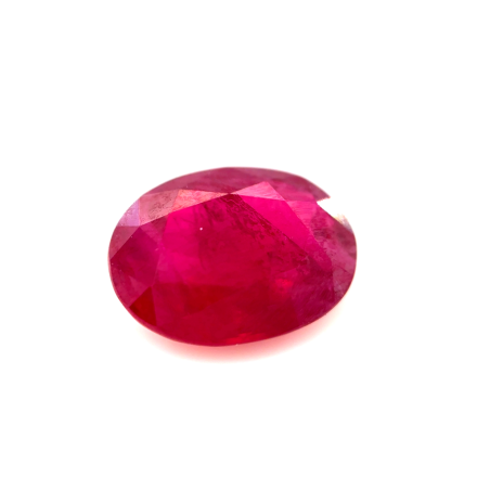 Rubis fin ovale 8x6mm 1.61ct