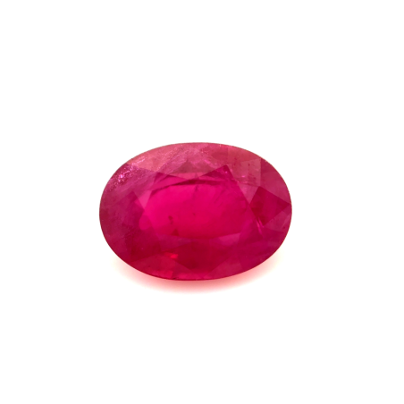 Rubis fin ovale 7x5mm 1.11ct