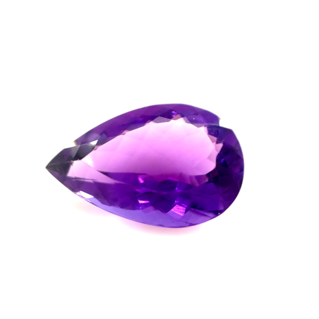 Améthyste poire 25x15.5mm 18.8ct