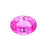 Saphir rose ovale 6.9x4.9mm 0.98ct