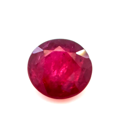 Rubis fin rond 6mm 1.04ct