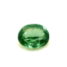 Zircon vert ovale 7.2x5.3mm 1.28ct