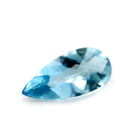 Aigue-marine poire 14x7mm 1.83ct